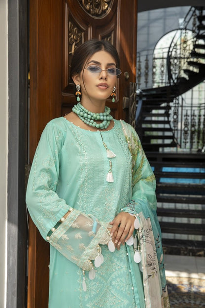 Ellena - 3-PC Unstitched Lawn