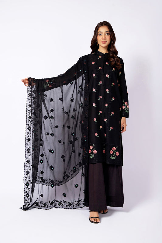 Kayseria - 1 Piece Pure Chiffon Dupatta