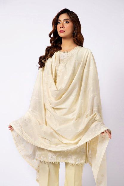 Kayseria - 1 Piece Cotton Lawn Dupatta