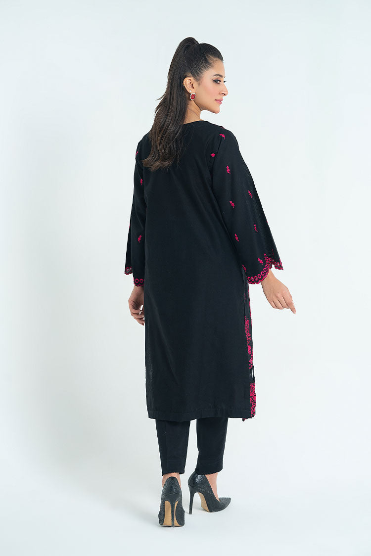 Ellena - 2-PC Stitched Embroidered Khaddar Suit