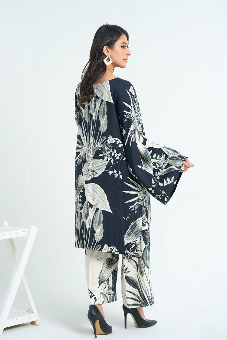 Ellena - 2-PC Stitched Printed Marina Suit
