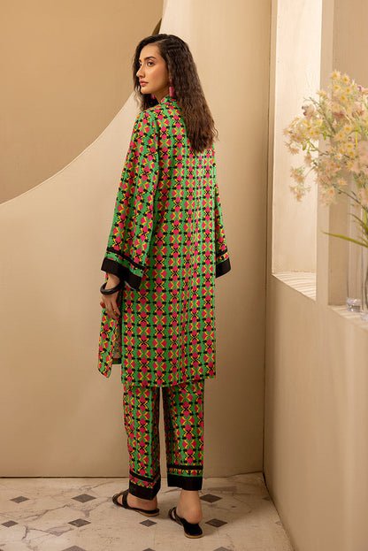 Ellena - 2-PC Stitched Printed Marina Suit