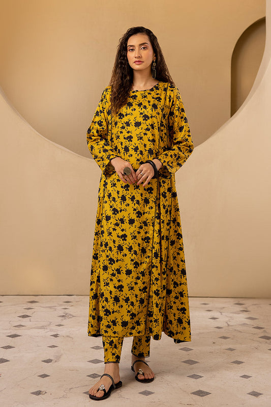 Ellena - 2-PC Stitched Printed Marina Suit