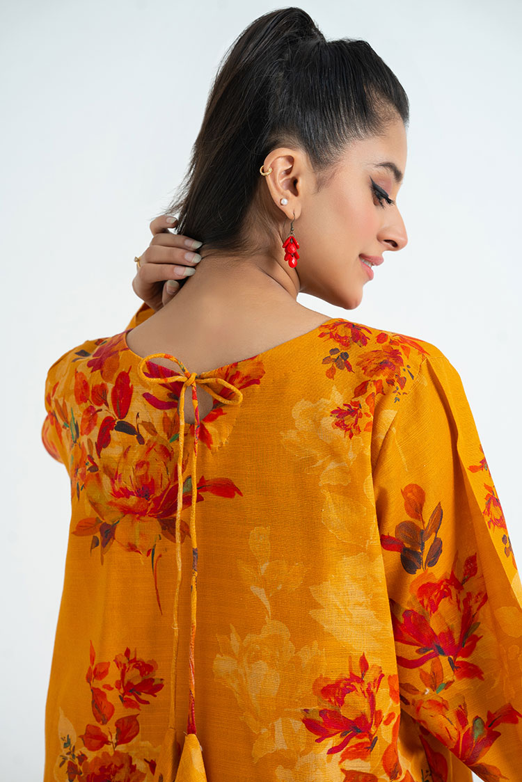 Ellena - 2-PC Stitched Printed Khaddar Suit