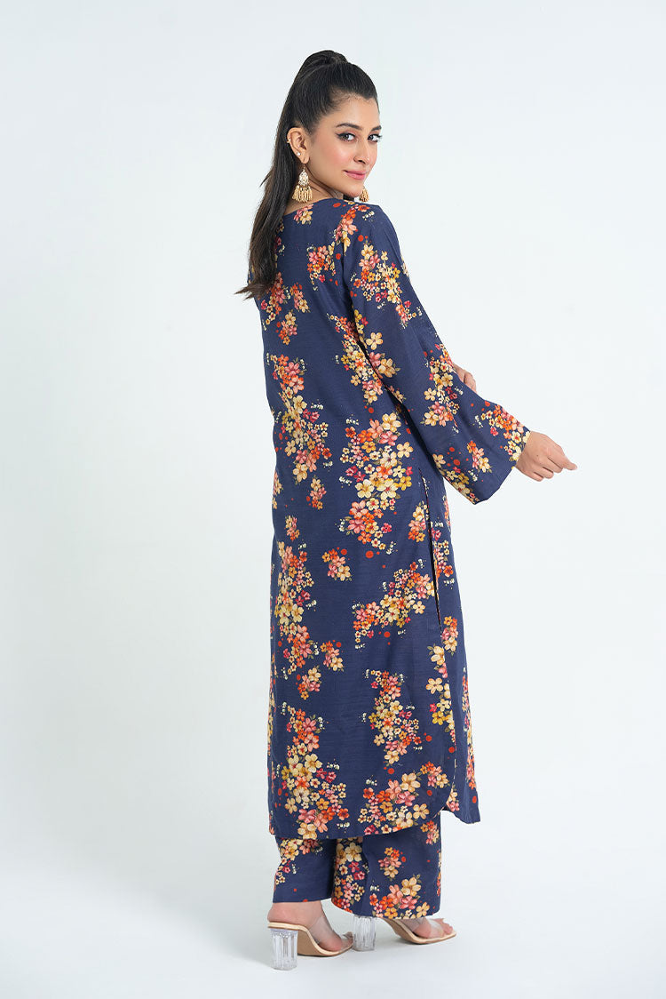 Ellena - 2-PC Stitched Printed Khaddar Suit