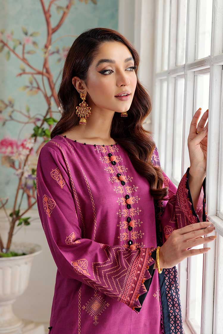Ellena - 3-PC Wool Shawl Khaddar Suit