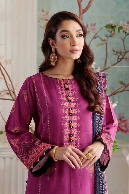 Ellena - 3-PC Wool Shawl Khaddar Suit