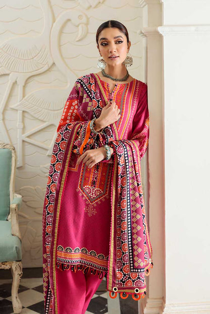 Ellena - 3-PC Wool Shawl Khaddar Suit
