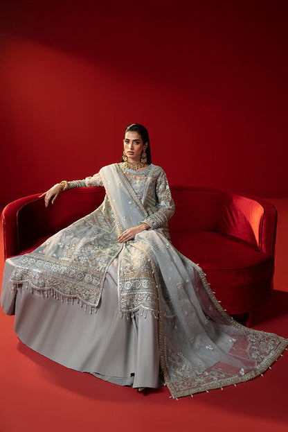 Ellena - 3-PC Unstitched Fancy Embroidered Organza Suit