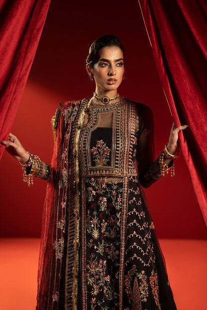 Ellena - 3-PC Unstitched Fancy Embroidered Organza Suit