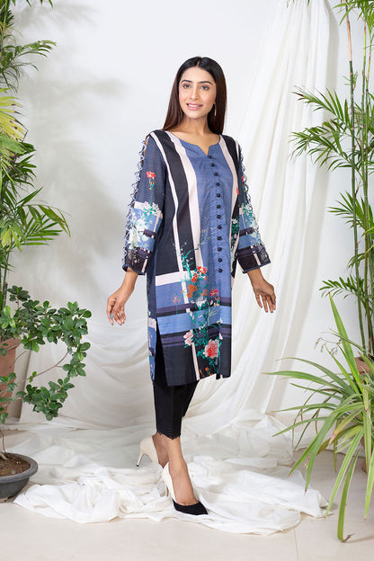 Lyla - Printed Lawn Kurta (LP21011B)
