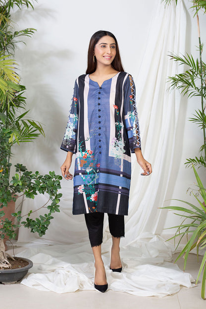 Lyla - Printed Lawn Kurta (LP21011B)