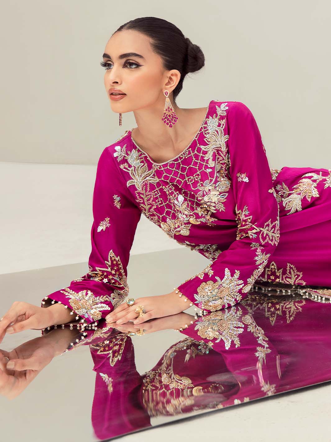 Abeera Usman - Fuscia Pink