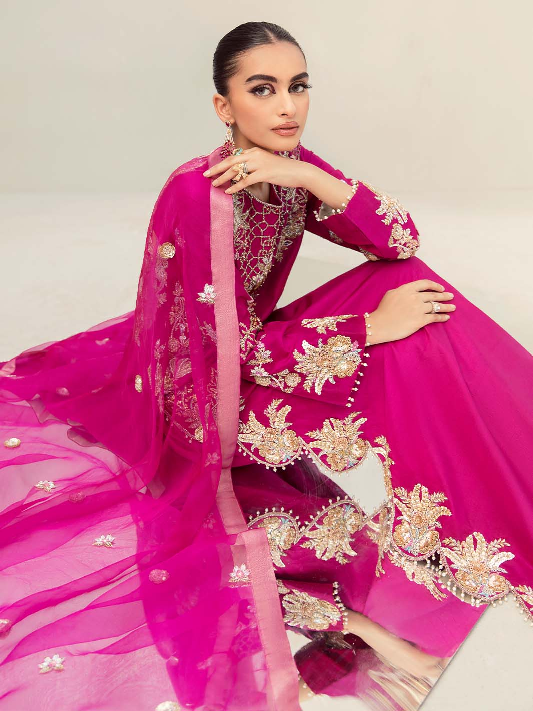 Abeera Usman - Fuscia Pink