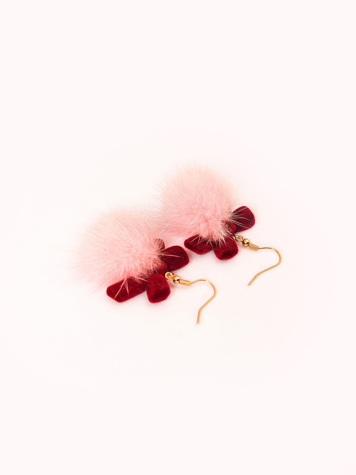 Limelight - Bow Pompom Earrings