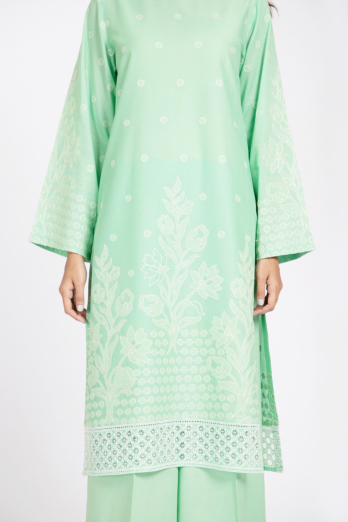 Kayseria - 2 Piece Lawn Shirt & Shalwar