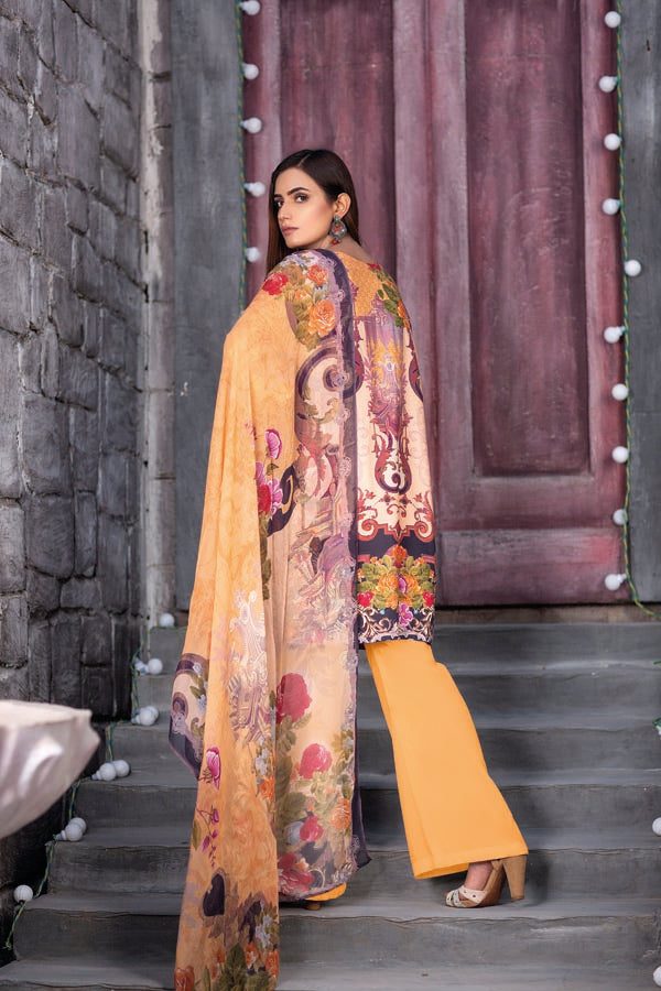 Adan's Libas - Blossom- Digital Sequin Chickenkari Viscose