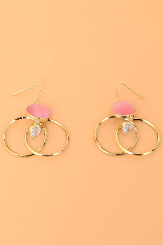 Ellena - Round Pearl Earings