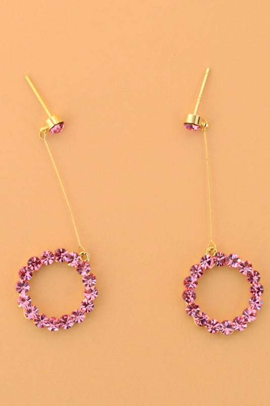 Ellena - Round Drop Earings