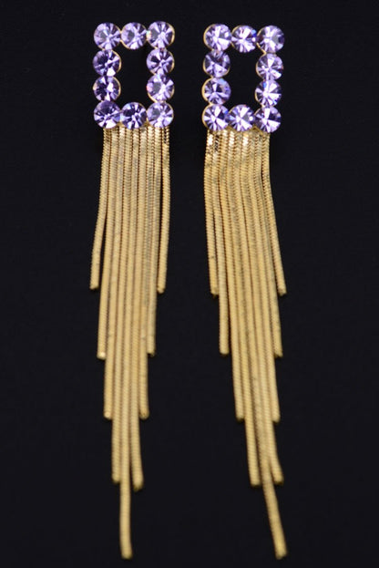 Ellena - Square Chain Earings