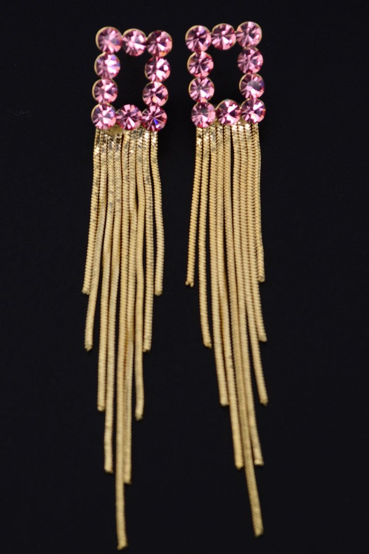 Ellena - Square Chain Earings