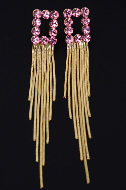 Ellena - Square Chain Earings