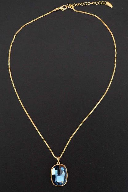 Ellena - Stone Pendant Necklace