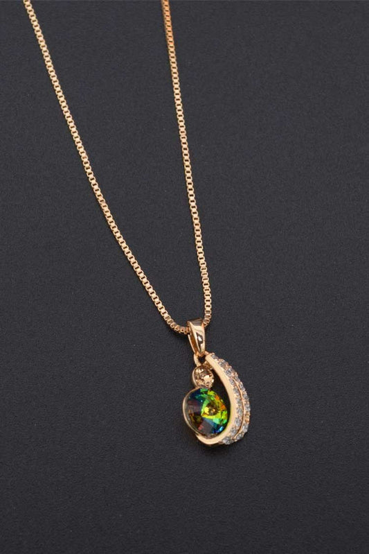 Ellena - Stone Pendant Necklace