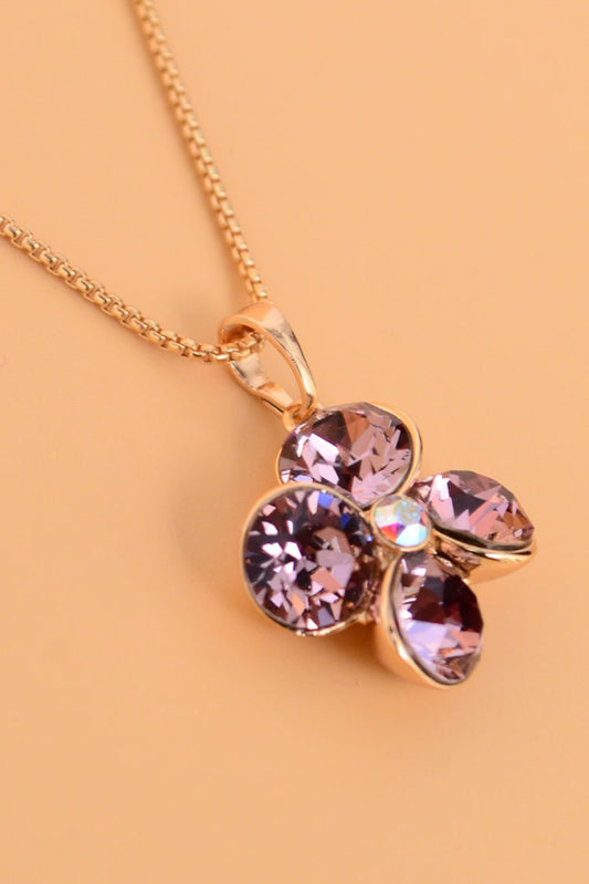 Ellena - Flower Pendant Necklace
