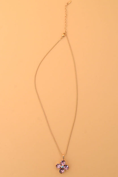 Ellena - Flower Pendant Necklace