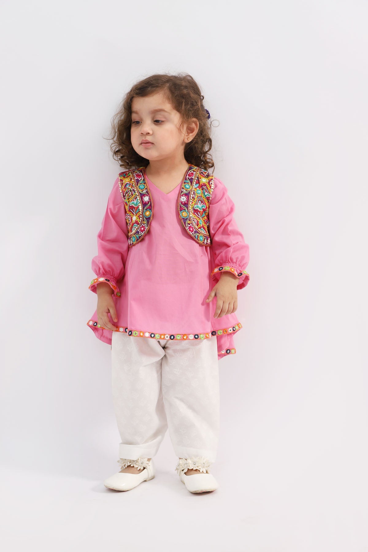 Kayseria - 2 Piece Cotton Lawn Shirt & Koti