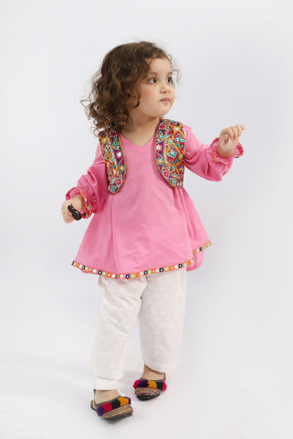 Kayseria - 2 Piece Cotton Lawn Shirt & Koti