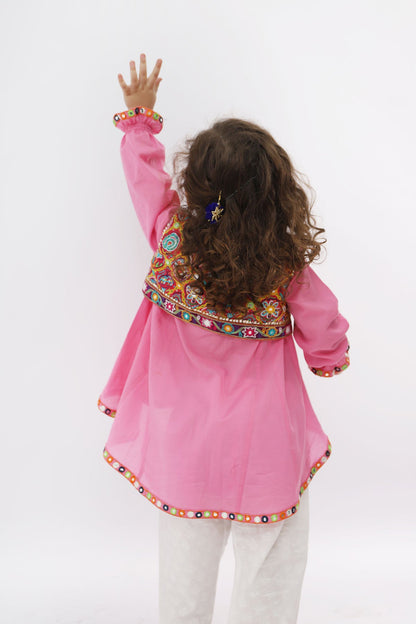 Kayseria - 2 Piece Cotton Lawn Shirt & Koti