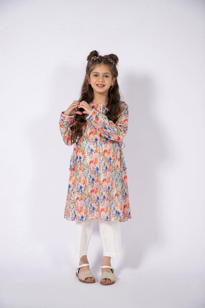 Kayseria - 1 Piece Cotton Lawn Lace