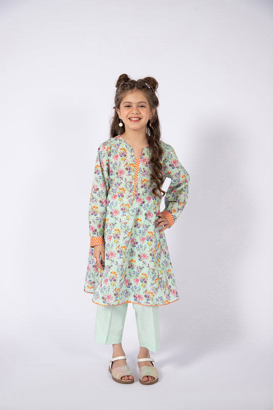 Kayseria - 2 Piece Cotton Lawn Shirt & Trouser