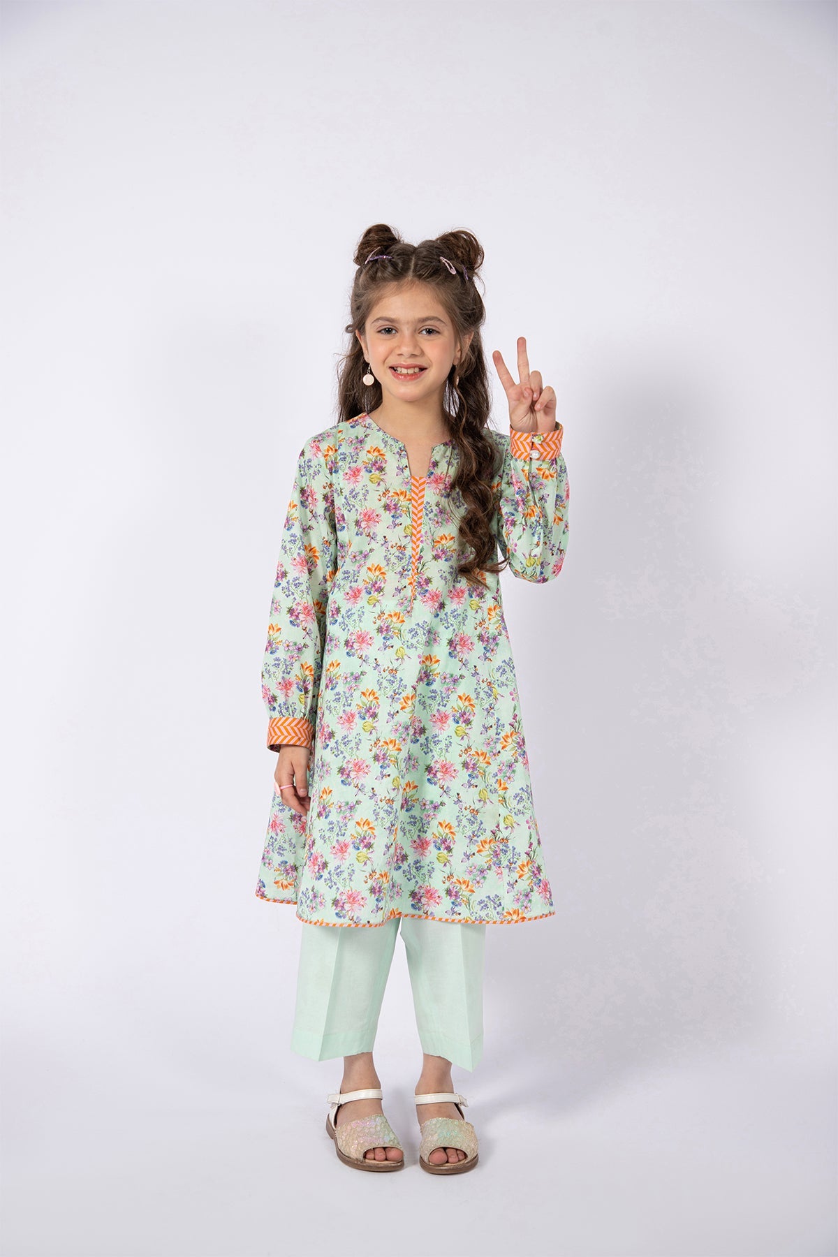 Kayseria - 2 Piece Cotton Lawn Shirt & Trouser