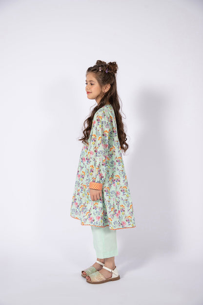 Kayseria - 2 Piece Cotton Lawn Shirt & Trouser