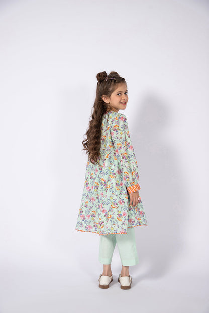 Kayseria - 2 Piece Cotton Lawn Shirt & Trouser