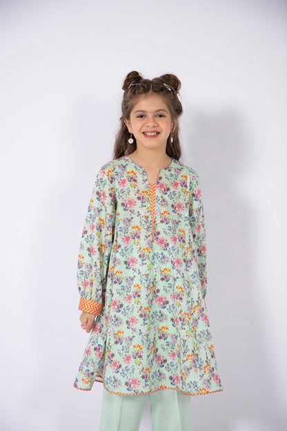 Kayseria - 2 Piece Cotton Lawn Shirt & Trouser