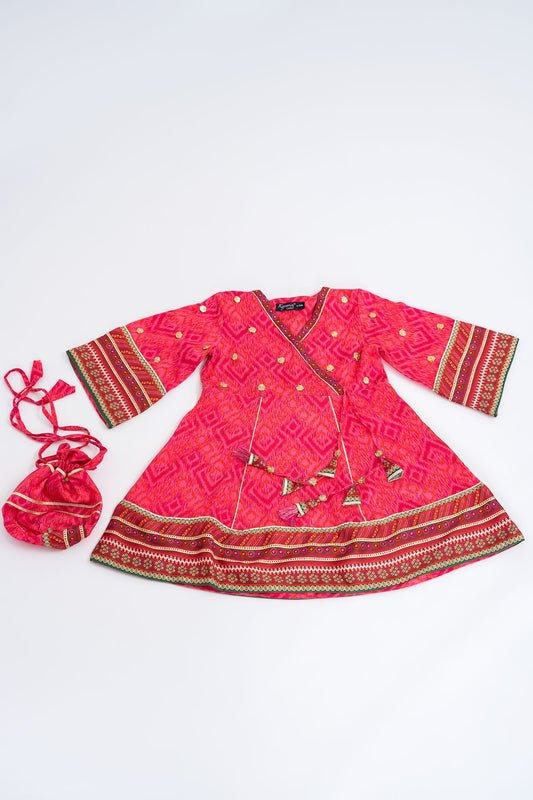 Kayseria - 2 Piece Khaddar Shirt & Sharara