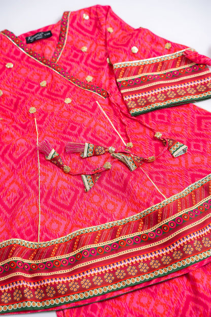 Kayseria - 2 Piece Khaddar Shirt & Sharara