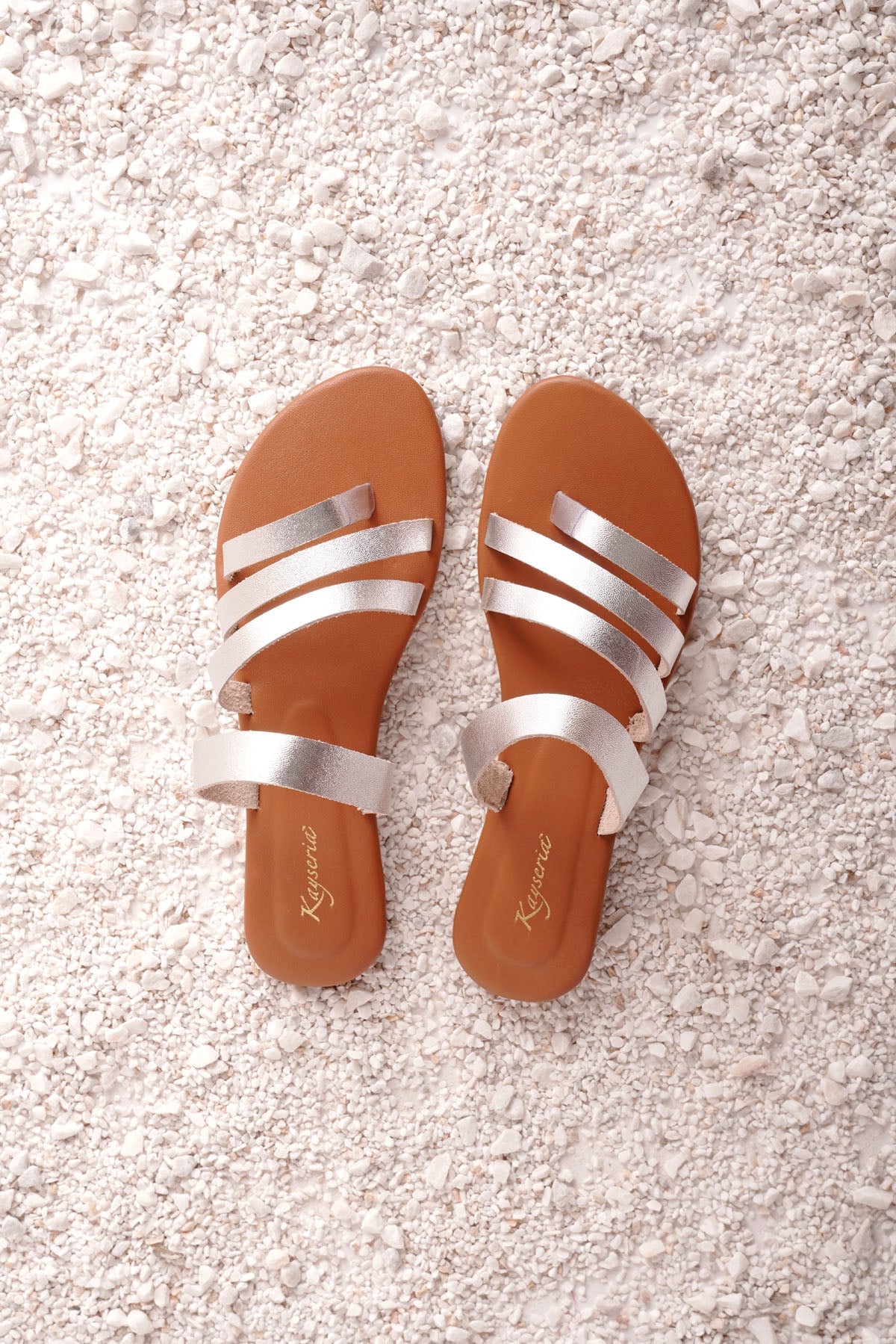 Kayseria - 1 Piece Pure Leather Chappal