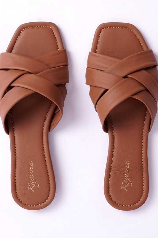 Kayseria - 1 Piece Pure Leather Chappal