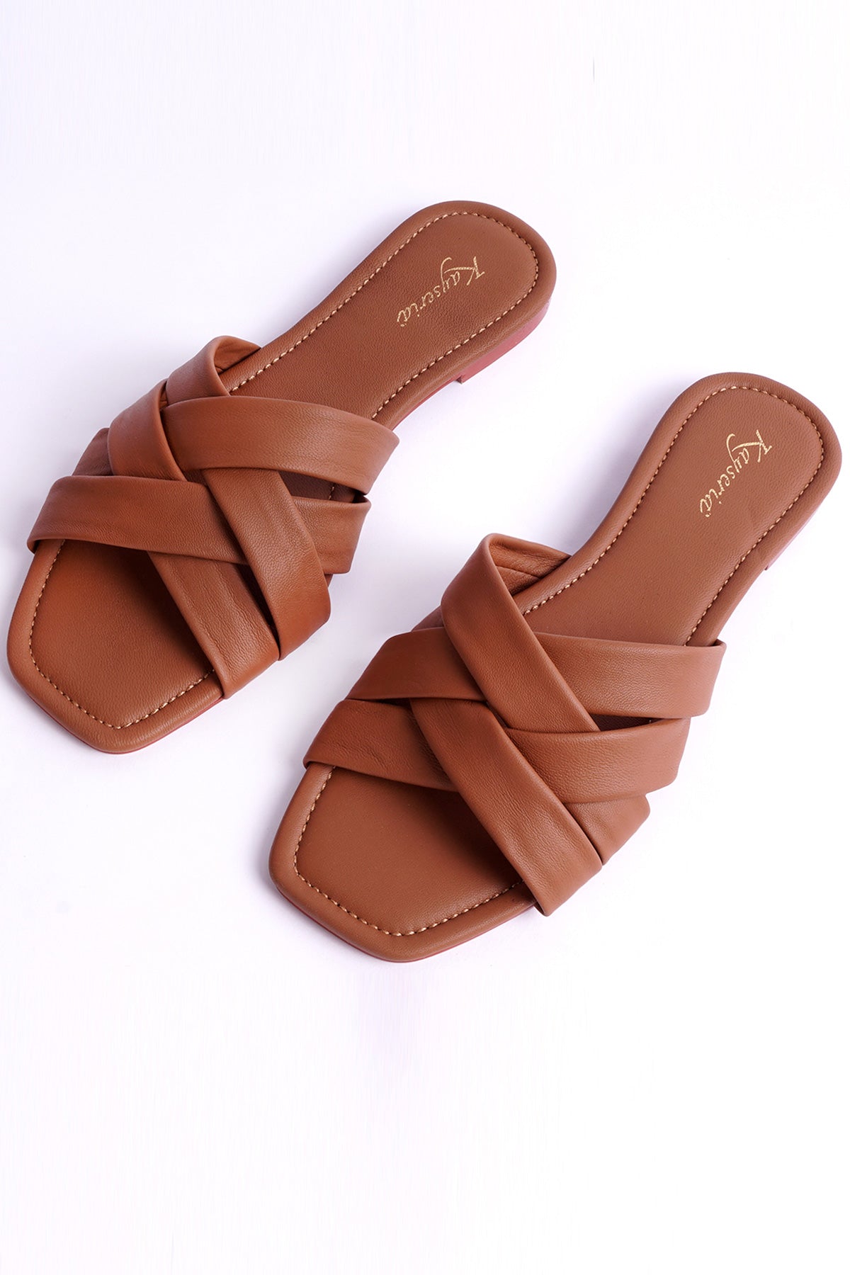 Kayseria - 1 Piece Pure Leather Chappal