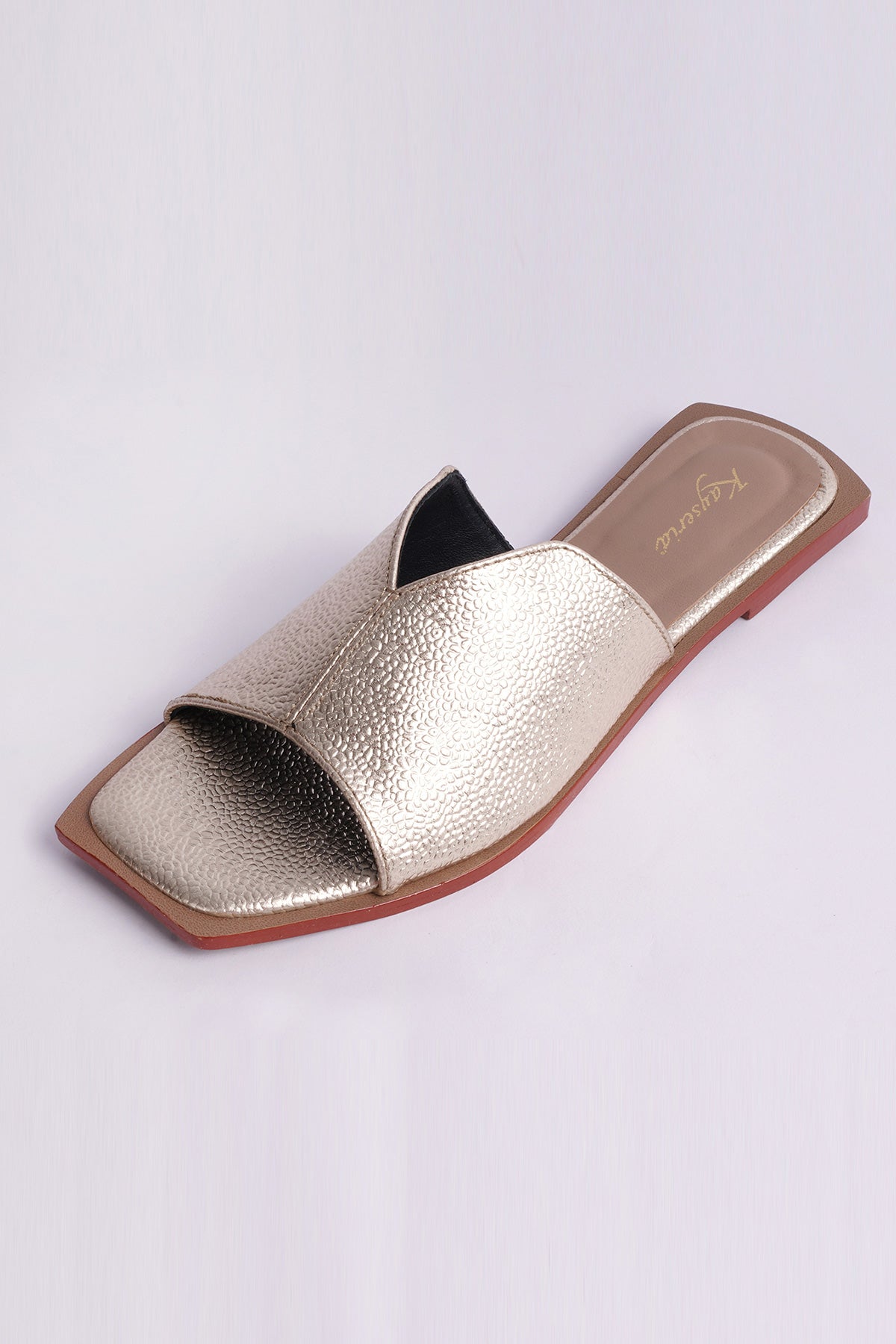 Kayseria - 1 Piece Pure Leather Chappal