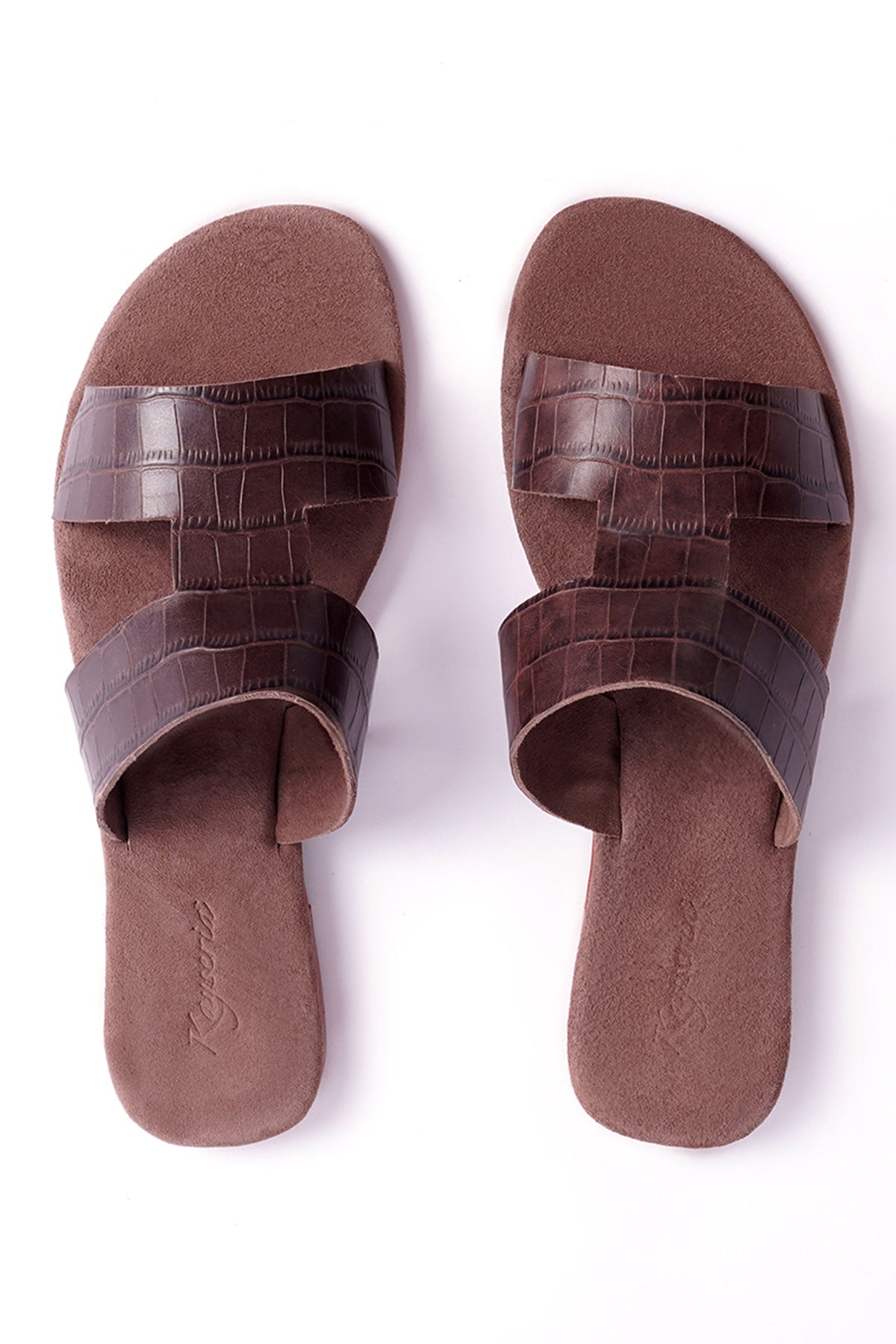 Kayseria - 1 Piece Pure Leather Chappal