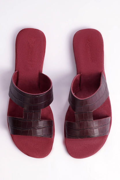 Kayseria - 1 Piece Pure Leather Chappal