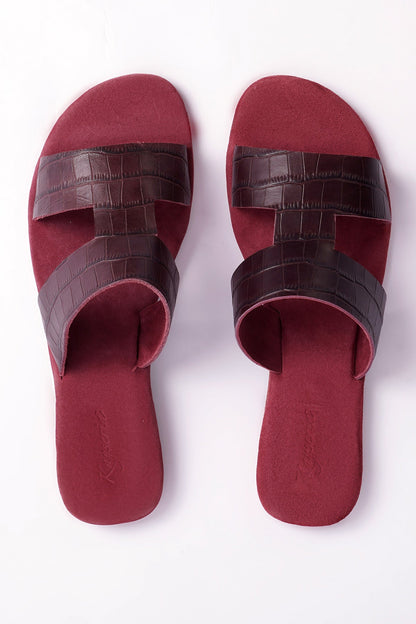 Kayseria - 1 Piece Pure Leather Chappal