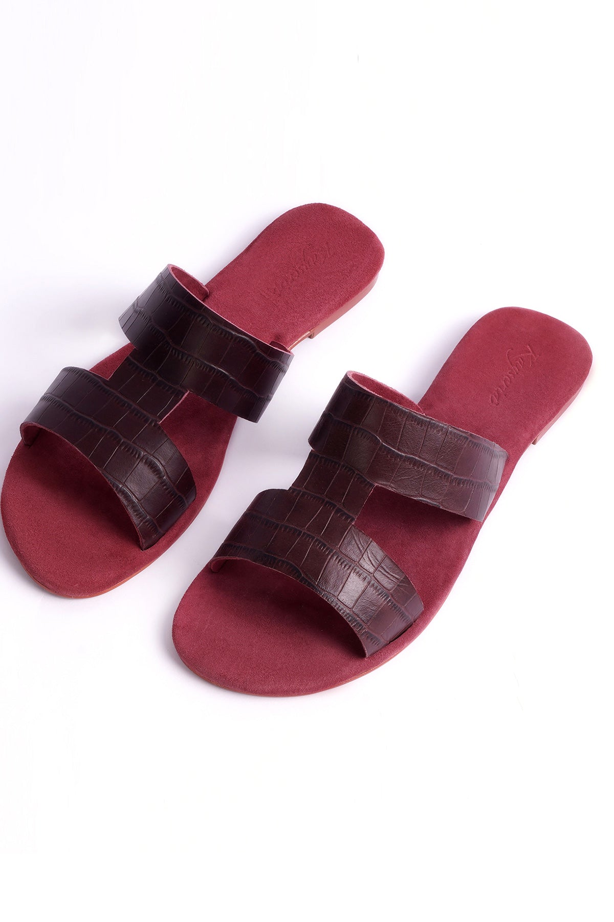 Kayseria - 1 Piece Pure Leather Chappal