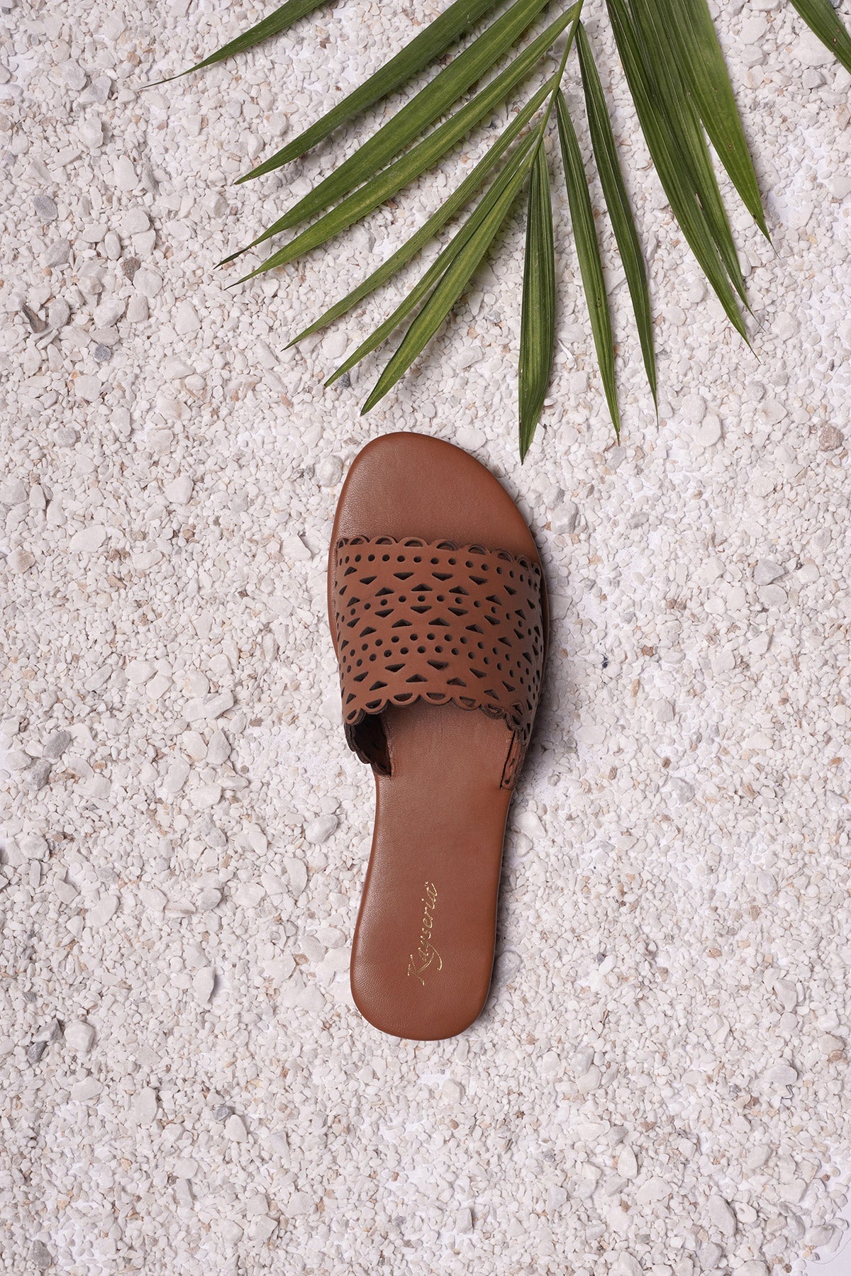 Kayseria - 1 Piece Pure Leather Chappal